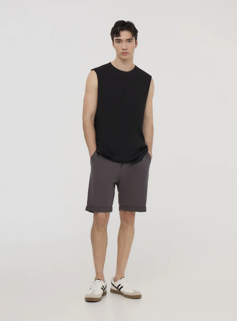 Pantaloncini chino in felpa leggeri