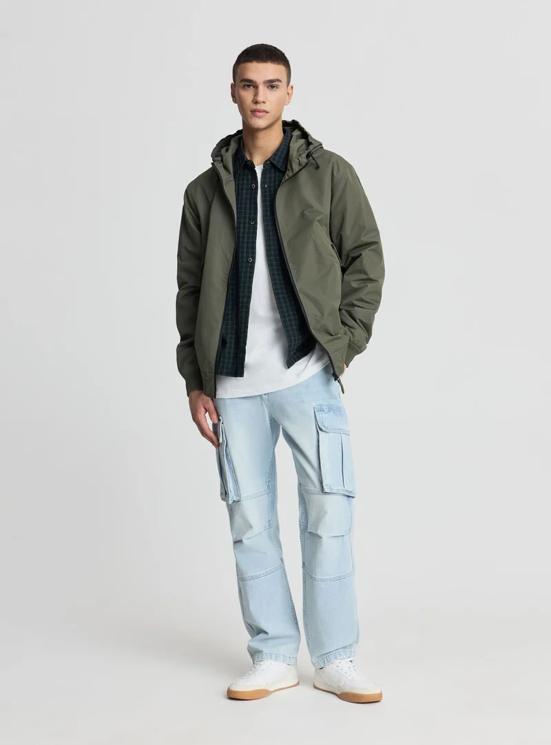 Jeans cargo oversize