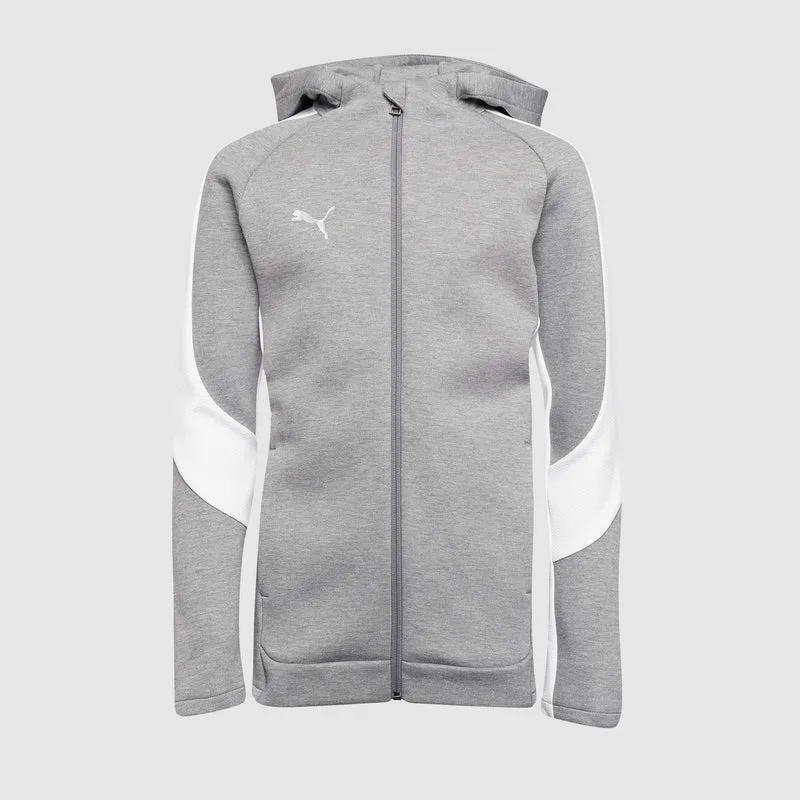 Puma Junior teamEVOSTRIPE 25 Slim Hooded Jacket