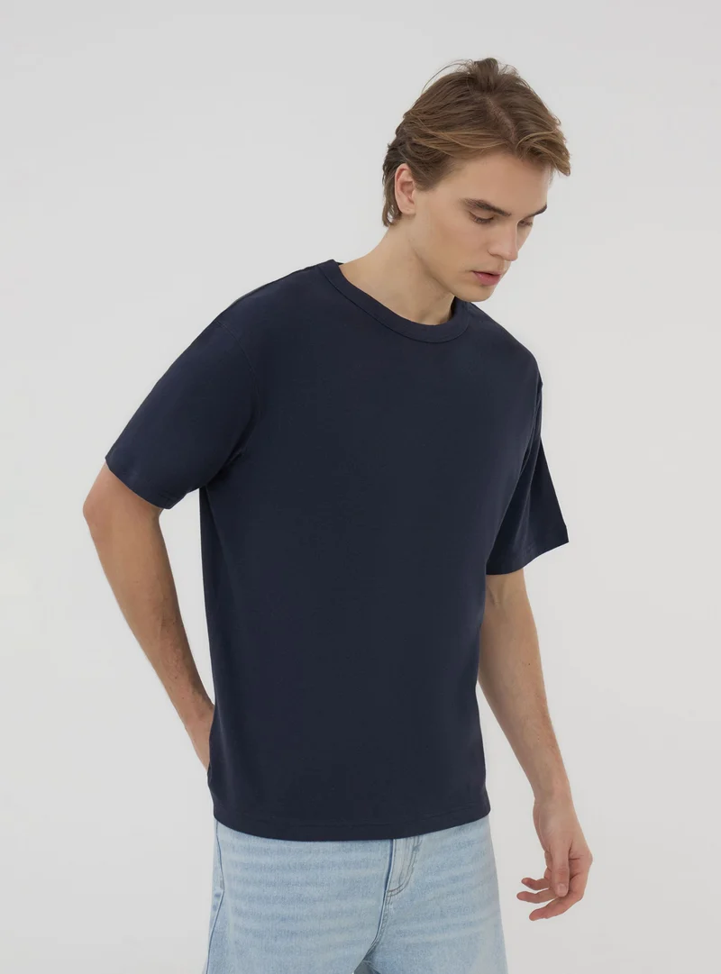 T-shirt pesante tinta unita