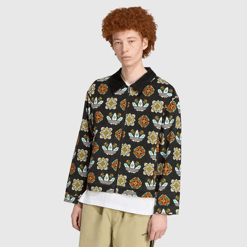 Giacca adidas Originals Monogram Allover Print Loose Coach