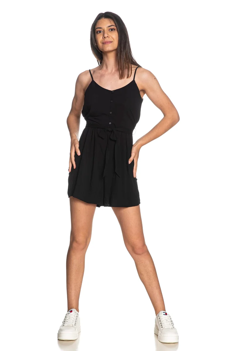 Tuta Intera Corta Only Nova Carly Da Donna Nera