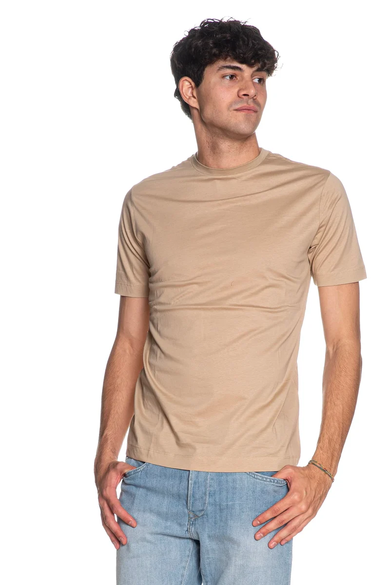 T Shirt Squad2 Ts Da Uomo Beige