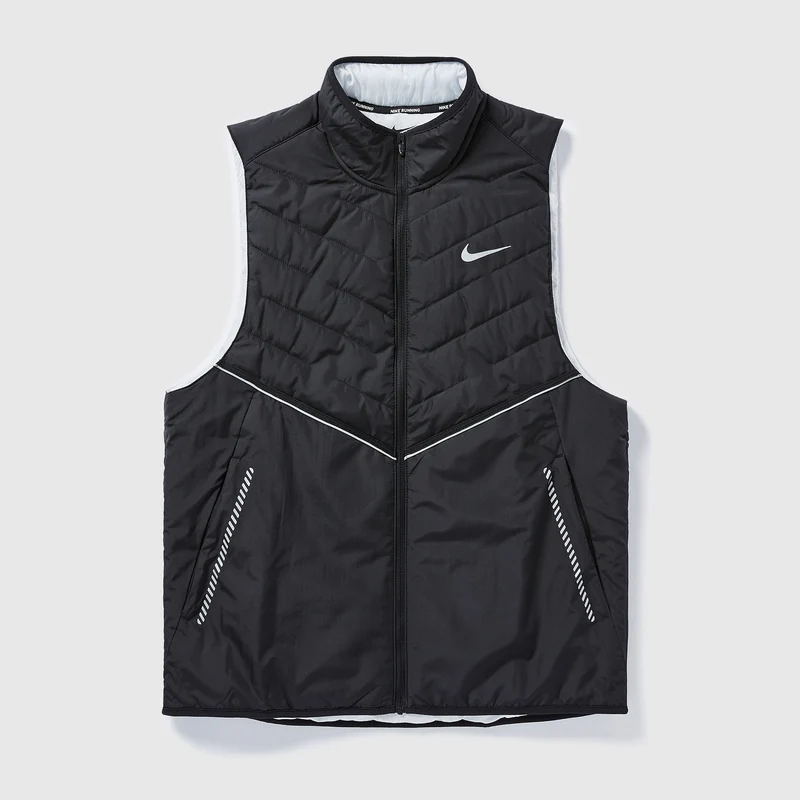 Nike Smanicato da running con dettagli dal design rifrangent