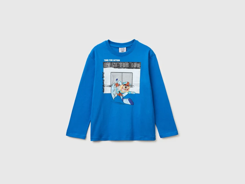 T-shirt blu Looney Tunes x Olympic Collection