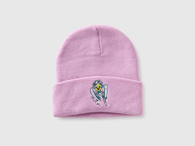 Berretto lilla Looney Tunes x Olympic Collection