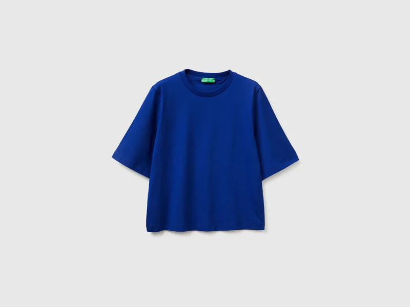 T-shirt boxy fit 100% cotone