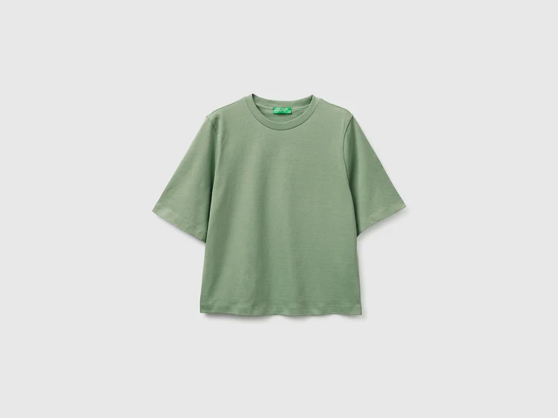 T-shirt boxy fit 100% cotone