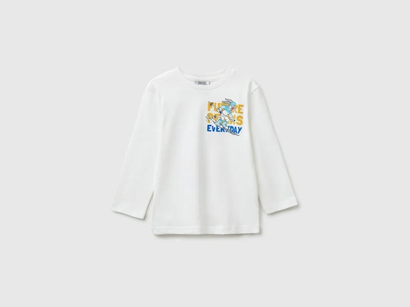 Maglietta panna Looney Tunes x Olympic Collection