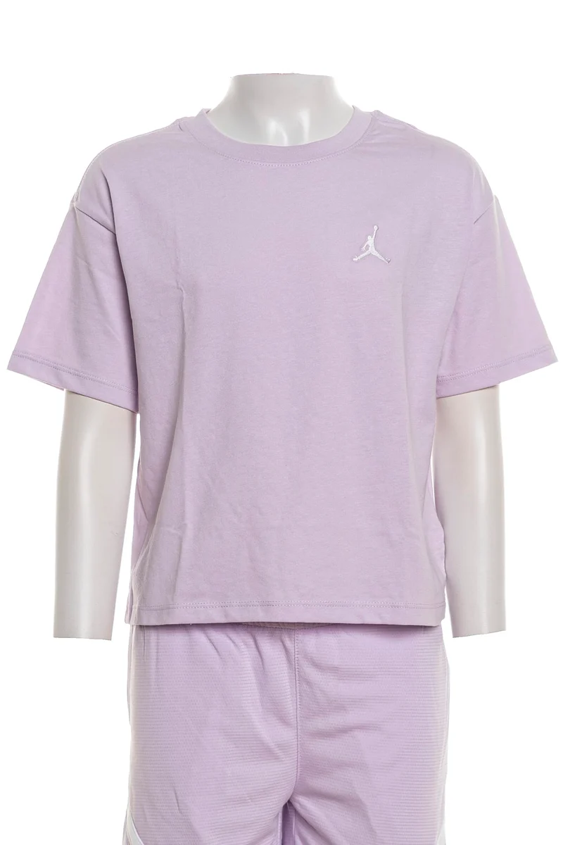 T Shirt Jordan Brooklin Ess Tee Da Bambina Lilla