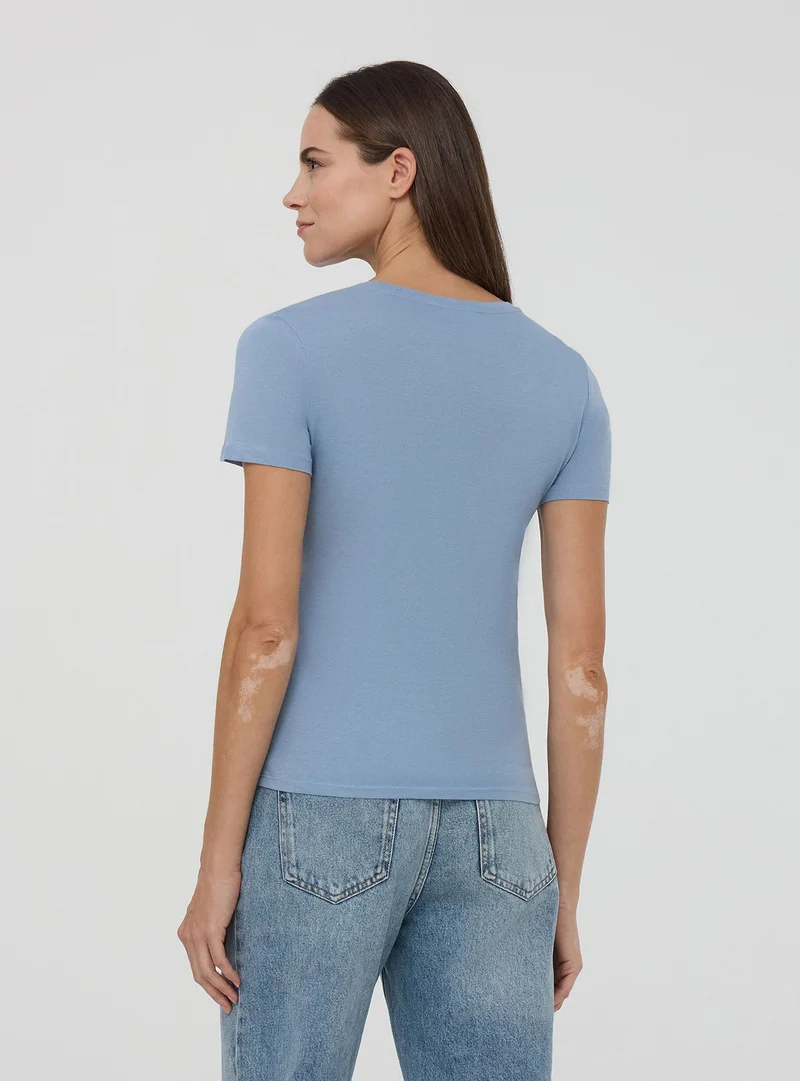 T-shirt tinta unita basica