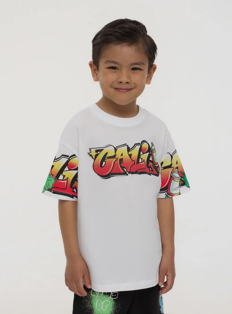 T-shirt stampa graffiti