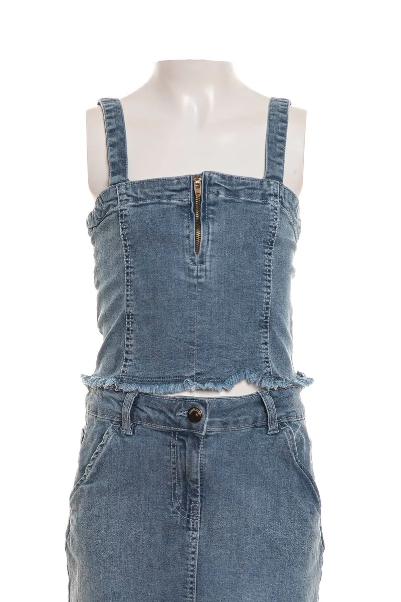 Top Sarabanda Girl Da Bambina Denim