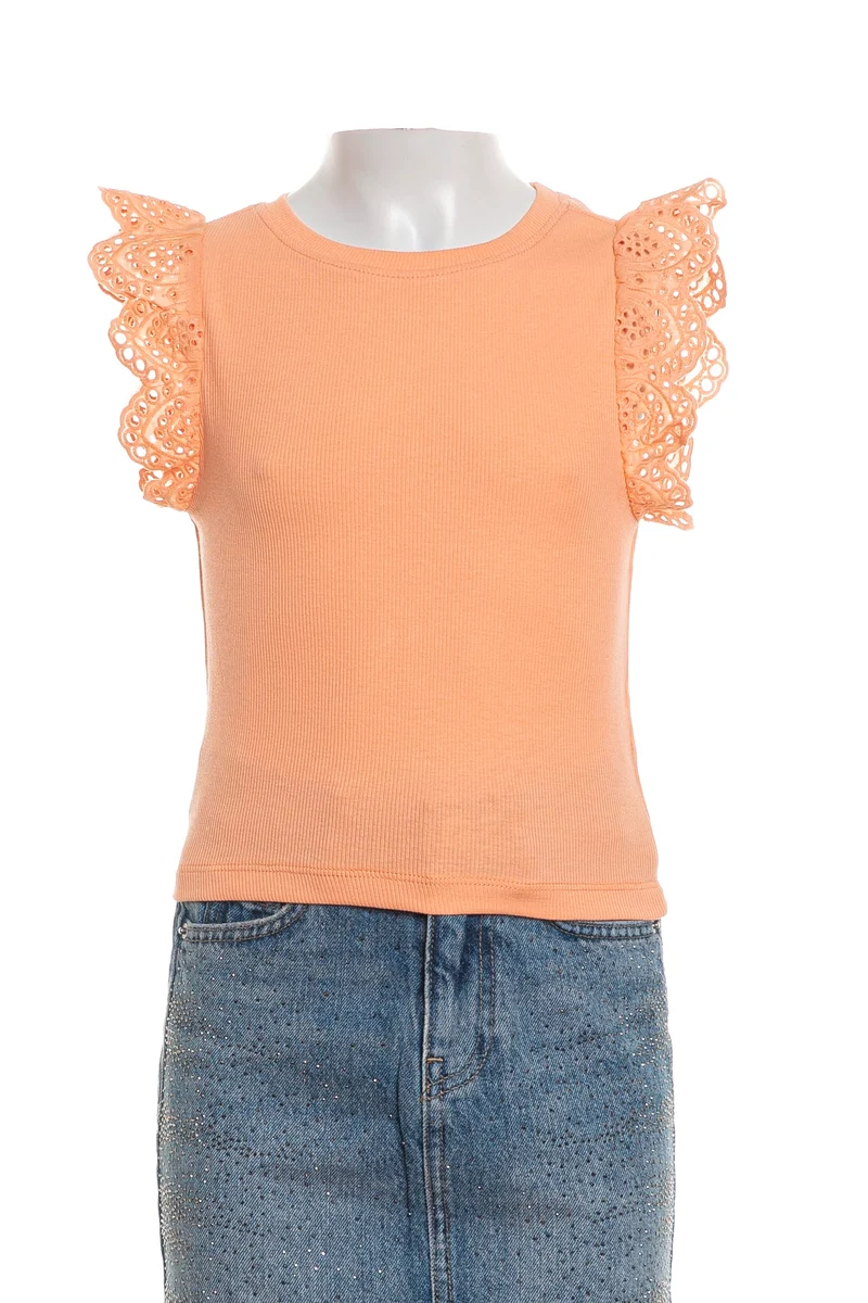 T Shirt Kids Only Drea Da Bambina Salmone