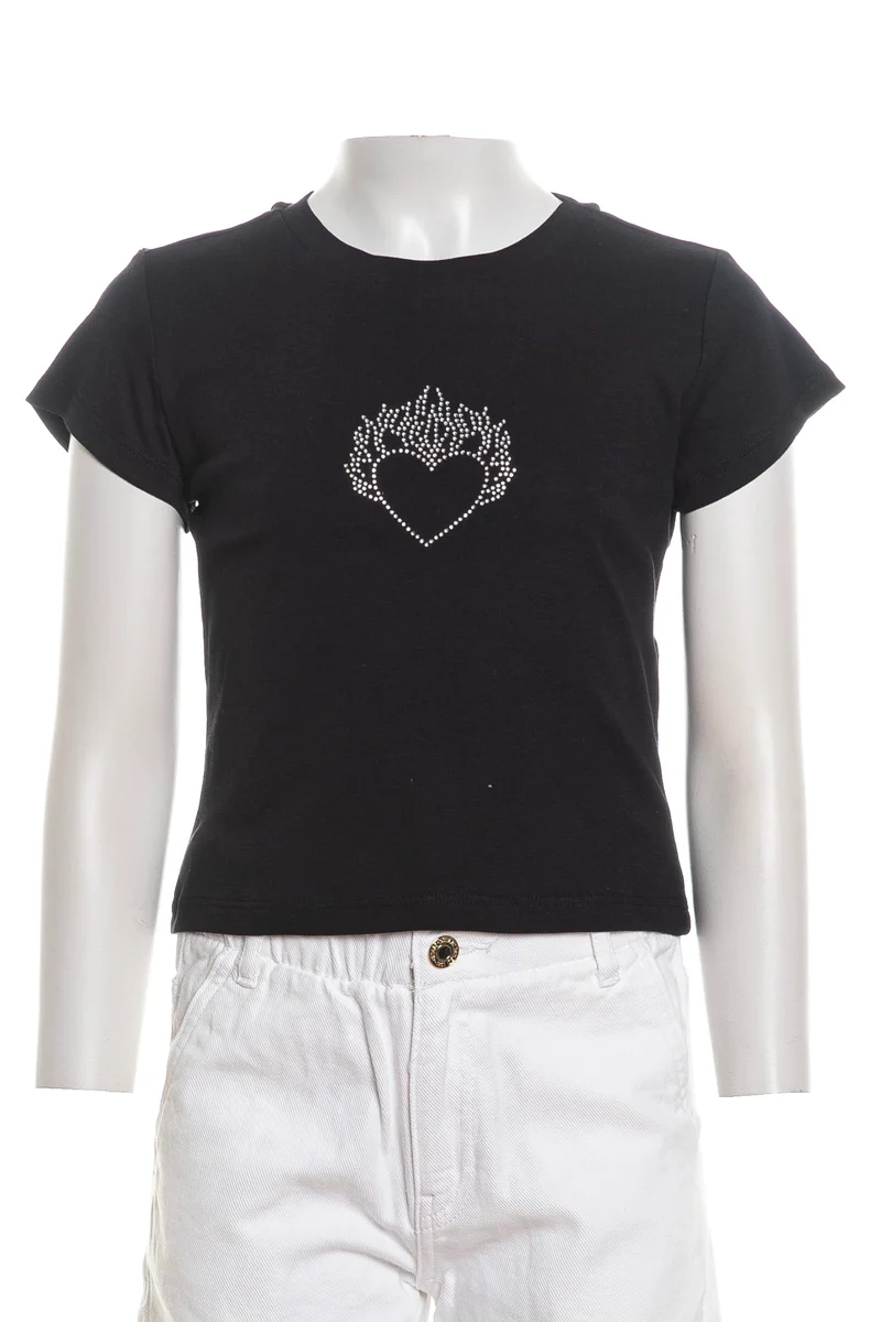T Shirt Only Kira Da Bambina Nera
