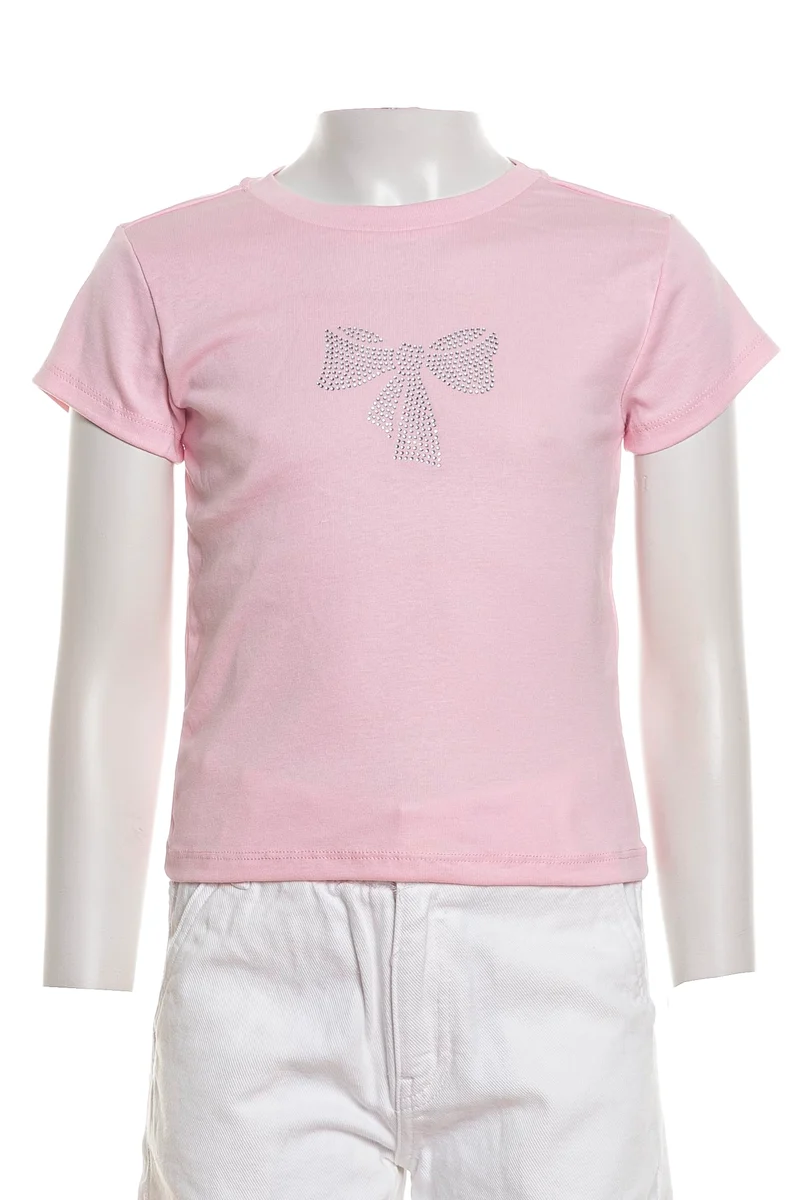 T Shirt Only Kira Da Bambina Rosa
