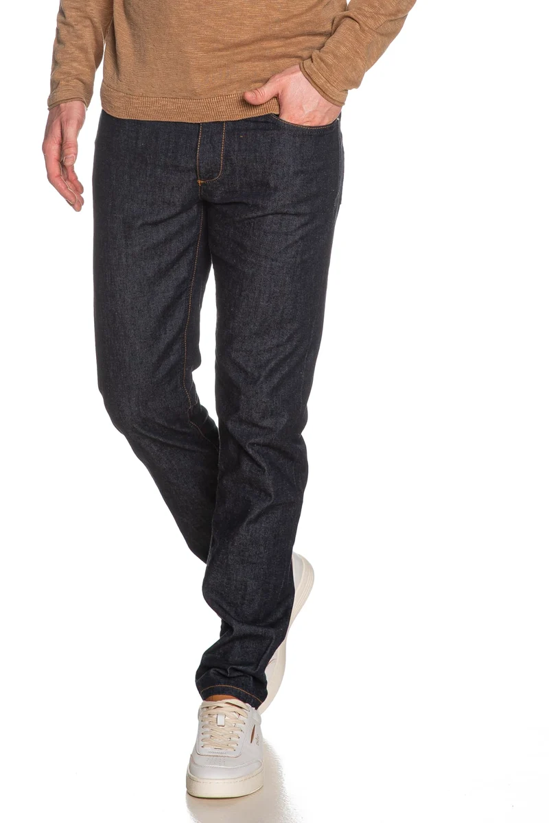 Jeans Siviglia Palazzo Da Uomo In Denim Dark Blu