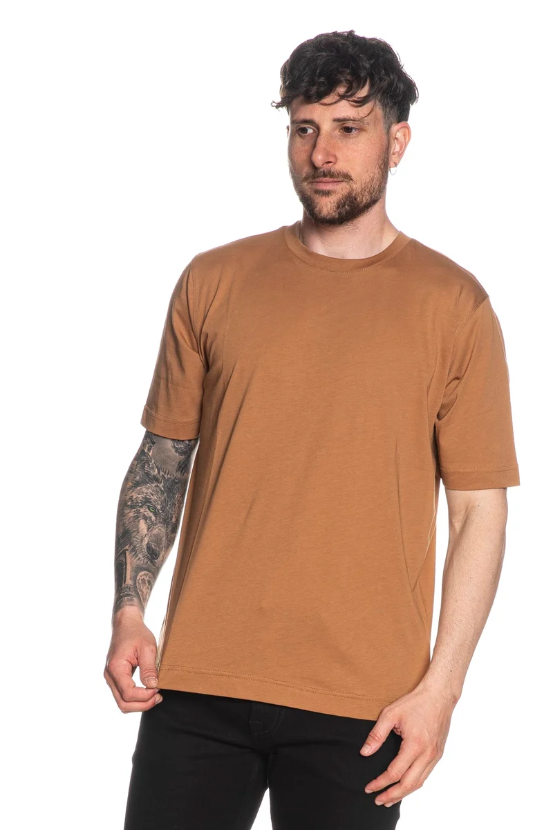 T Shirt Diktat Supima Ctt Da Uomo Biscotto
