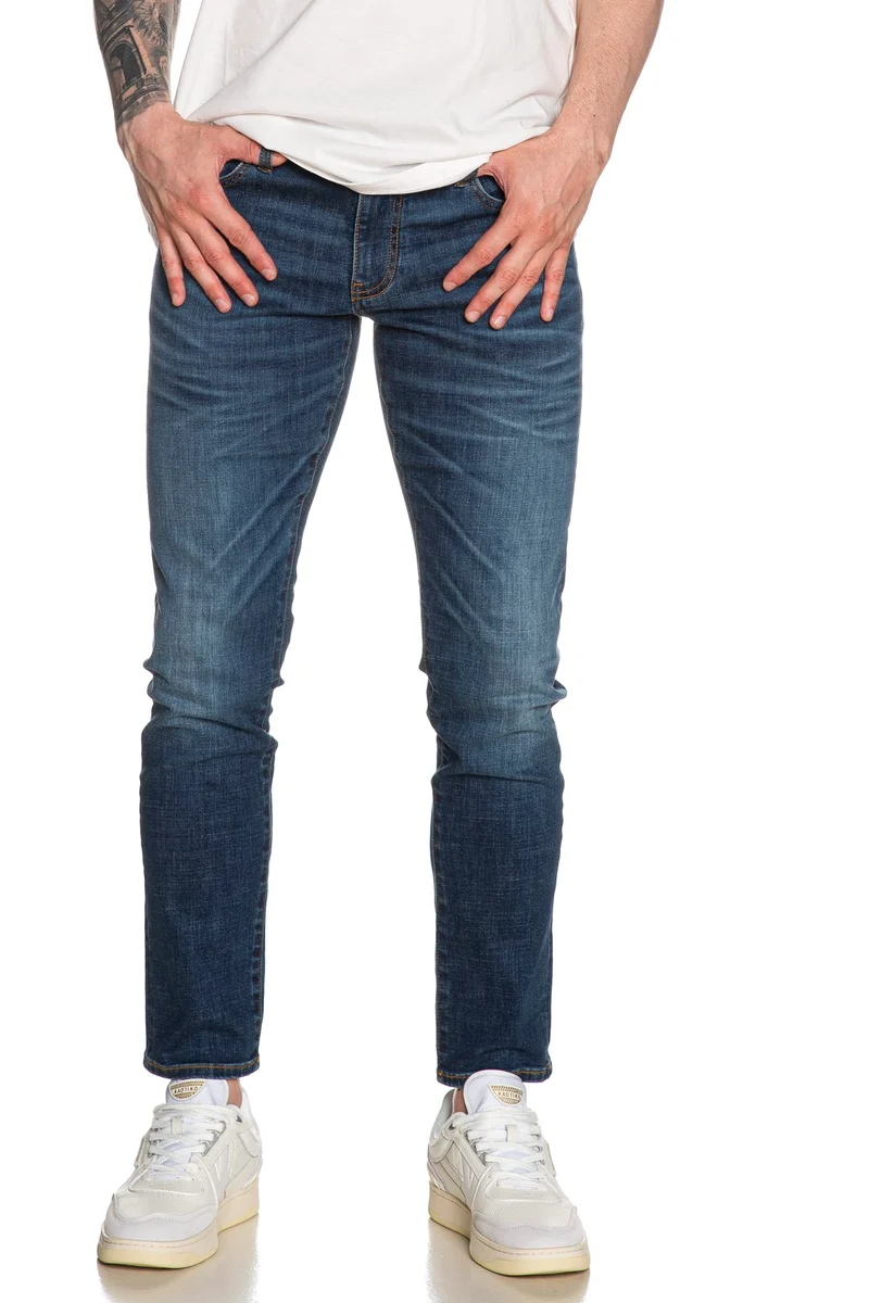 Jeans Armani Exchange 5 Pkt S Sk Da Uomo Denim Dark Blu
