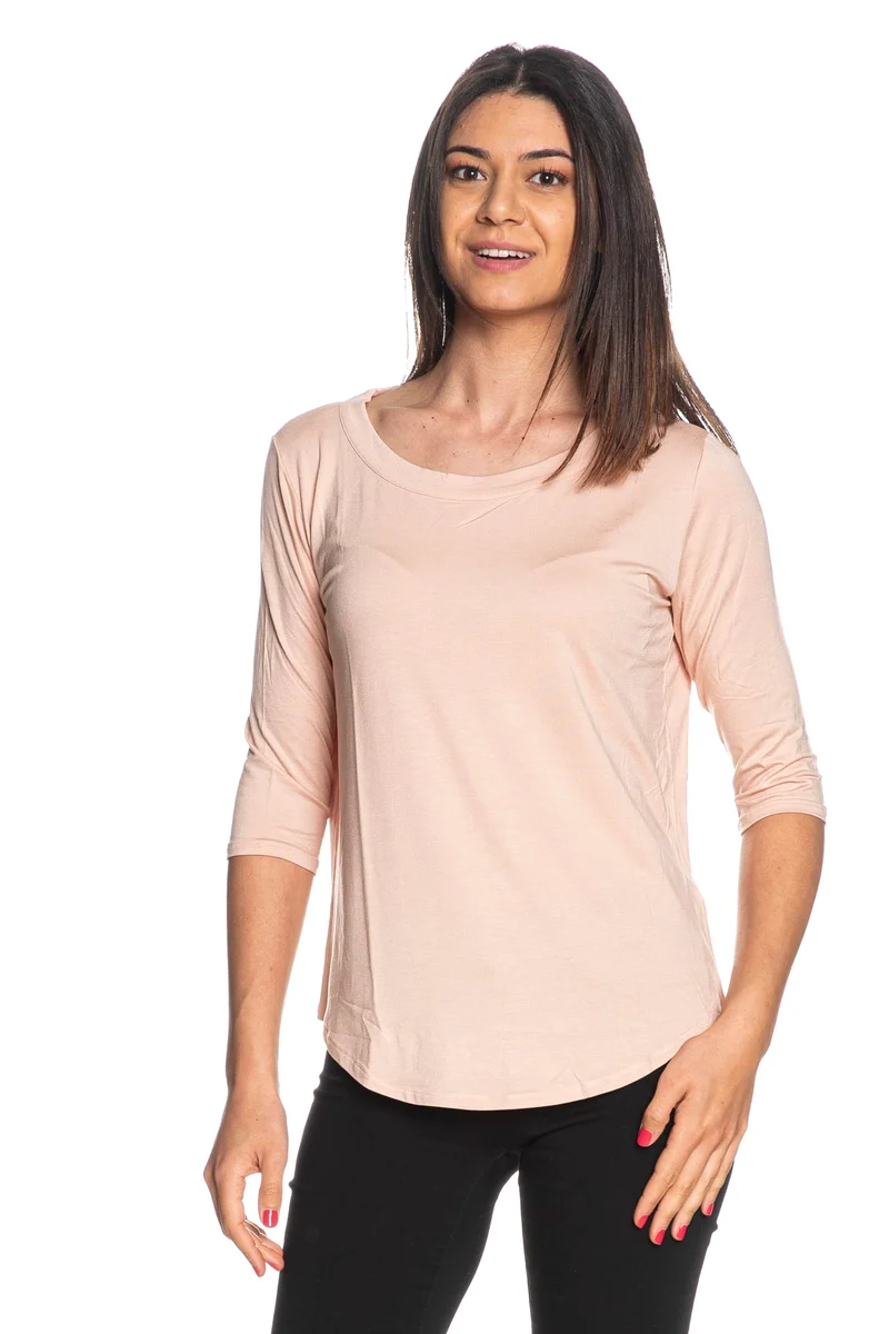 T Shirt Ragno Summer 34 Rnd Da Donna Rosa Cipria
