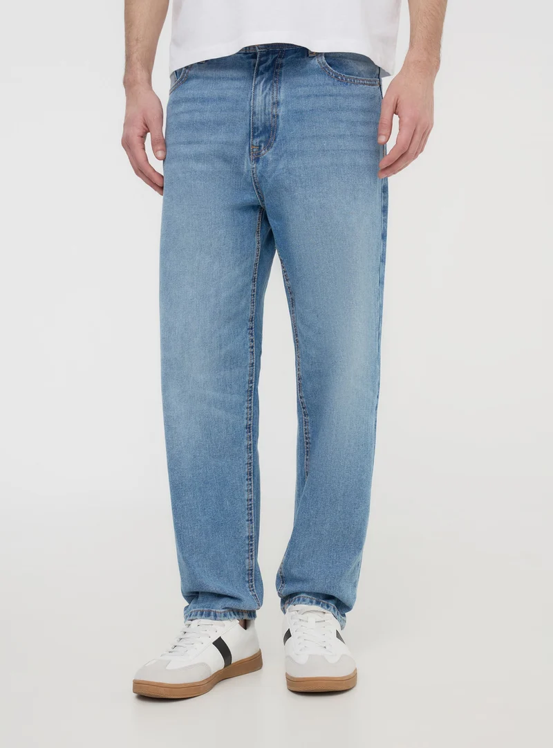 Jeans baggy cinque tasche