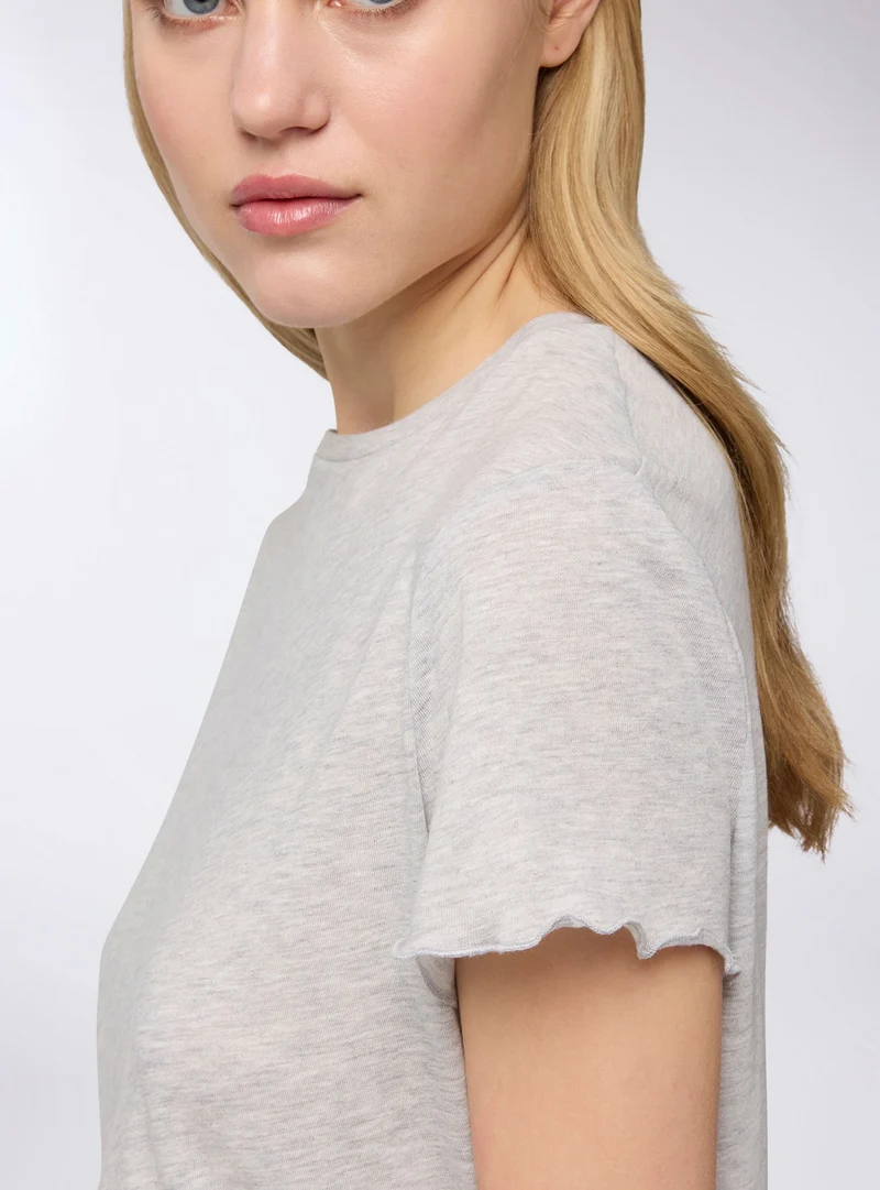 T-shirt del pigiama tinta unita