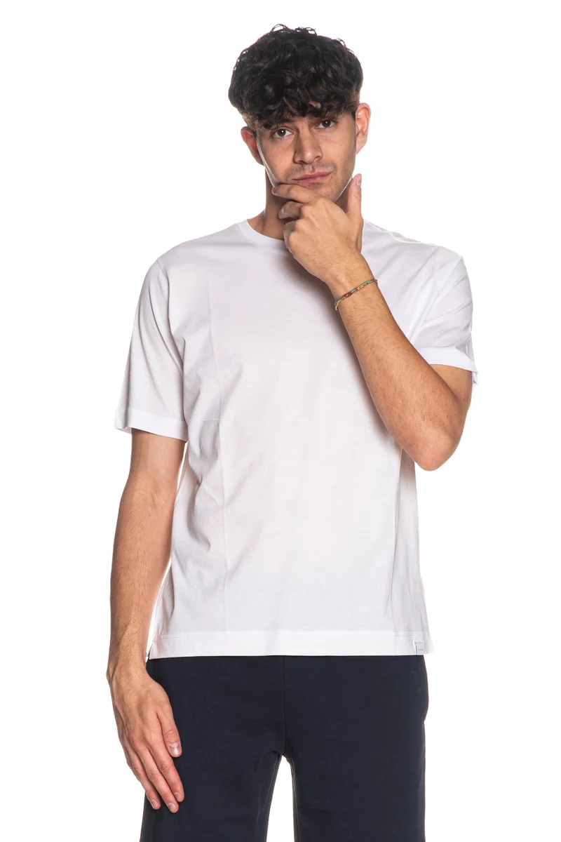 T Shirt Diktat Supima Ctt Da Uomo Bianca