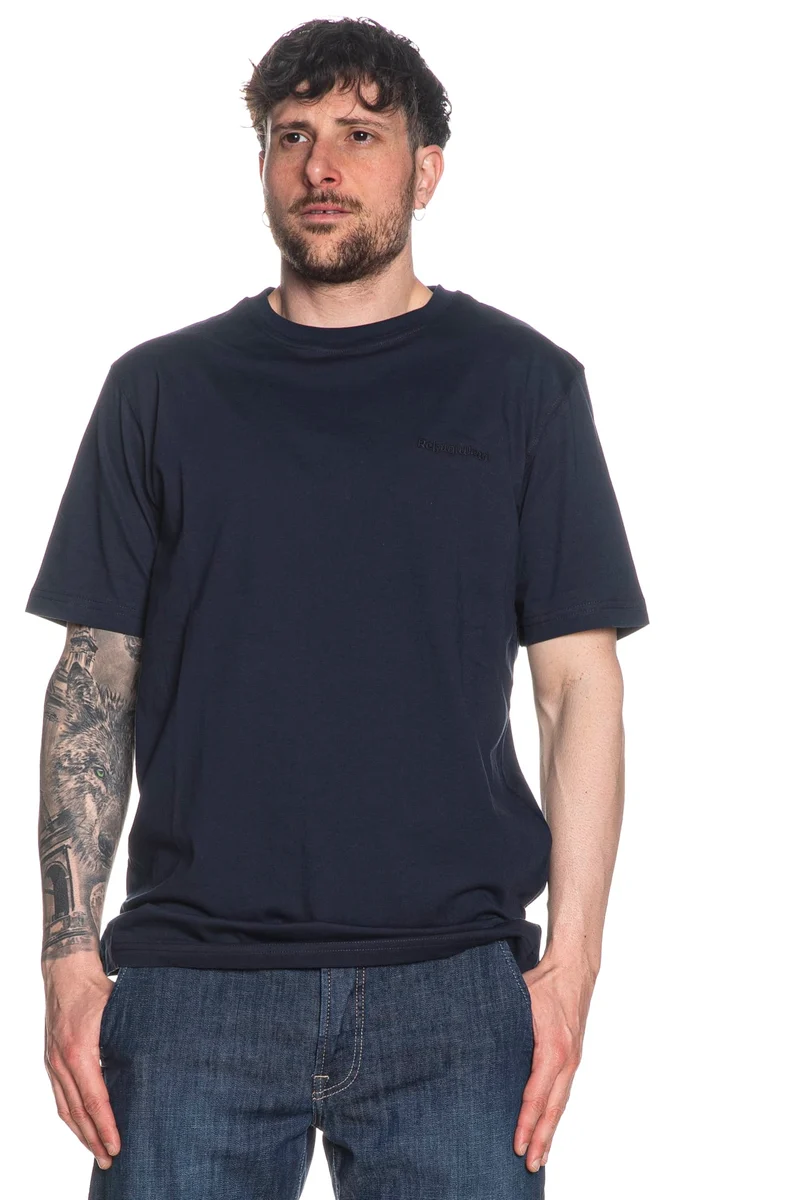 T Shirt Refrigiwear Halen Da Uomo Blu Marina