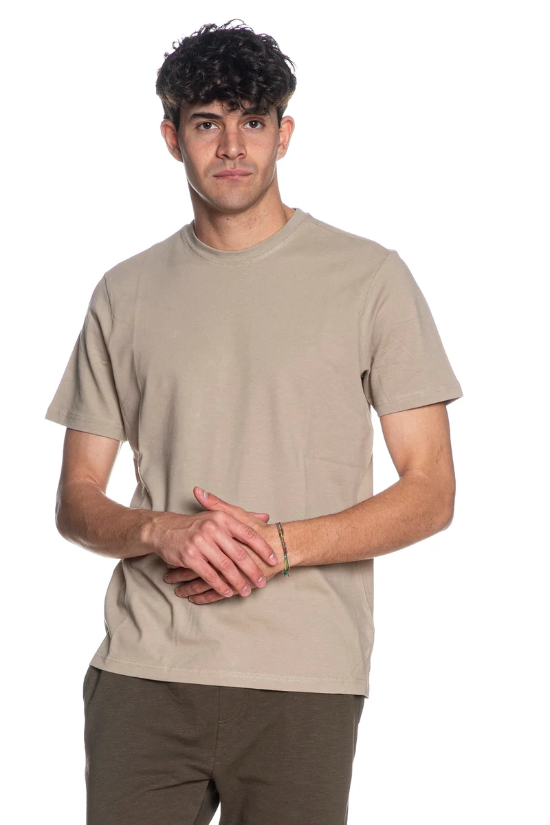 T Shirt Essential Pq Tee Da Uomo Beige