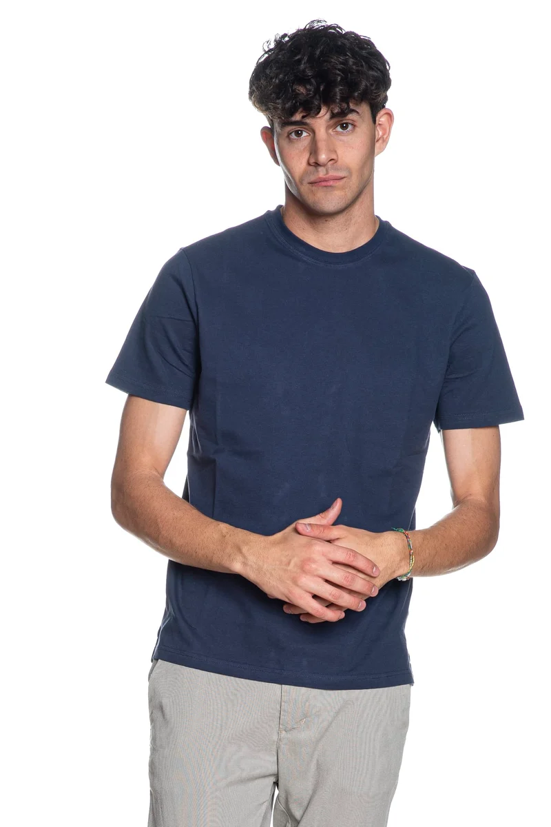 T Shirt Essential Pq Tee Da Uomo Blu Navy