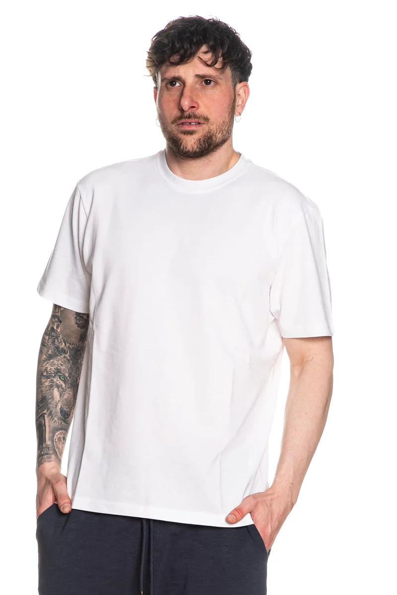 T Shirt Essential Pq Tee Da Uomo Bianca
