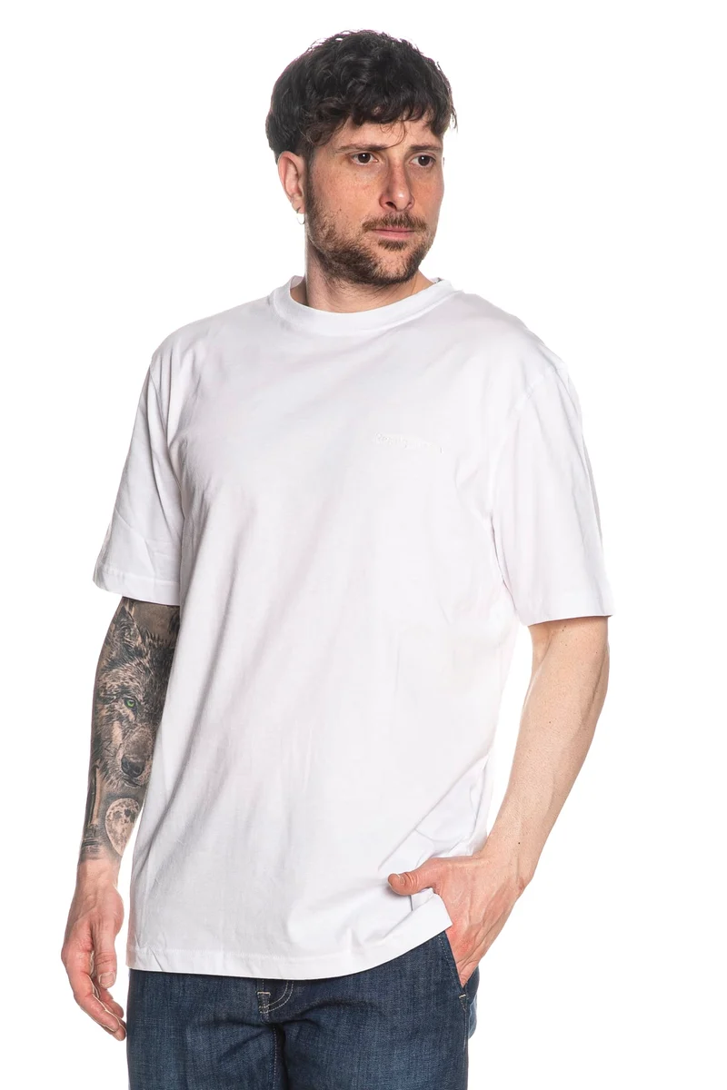 T Shirt Refrigiwear Halen Da Uomo Bianca