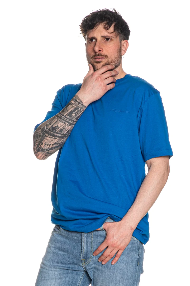 T Shirt Refrigiwear Halen Da Uomo Royal