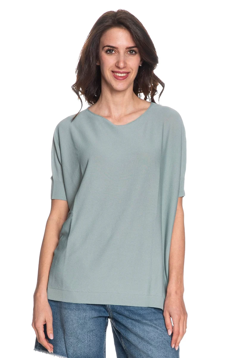 Maglia Fresh Flower Ship Da Donna Acquamarina