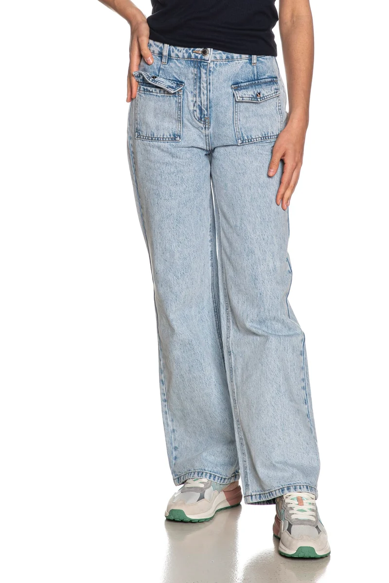 Jeans Morgan Pwidy2 Da Donna Denim Light Blu