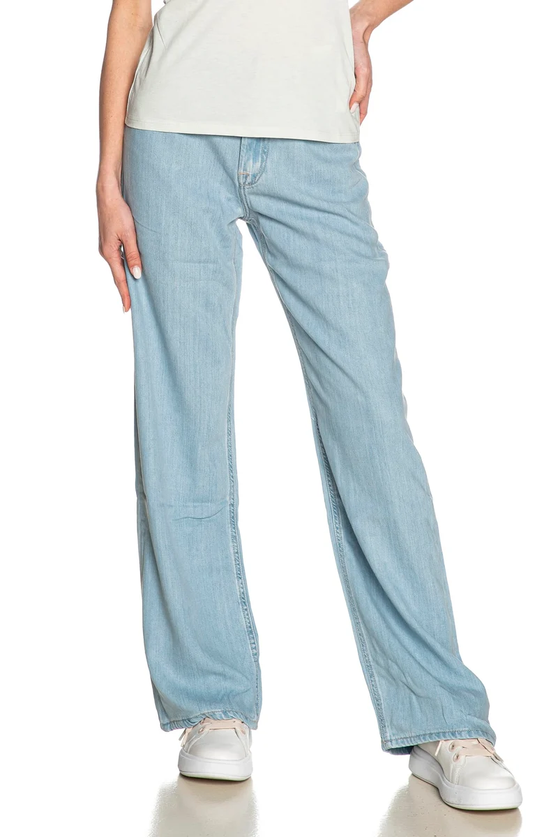 Jeans Tiffosi Bonnye Da Donna Denim Delavè Light Blu