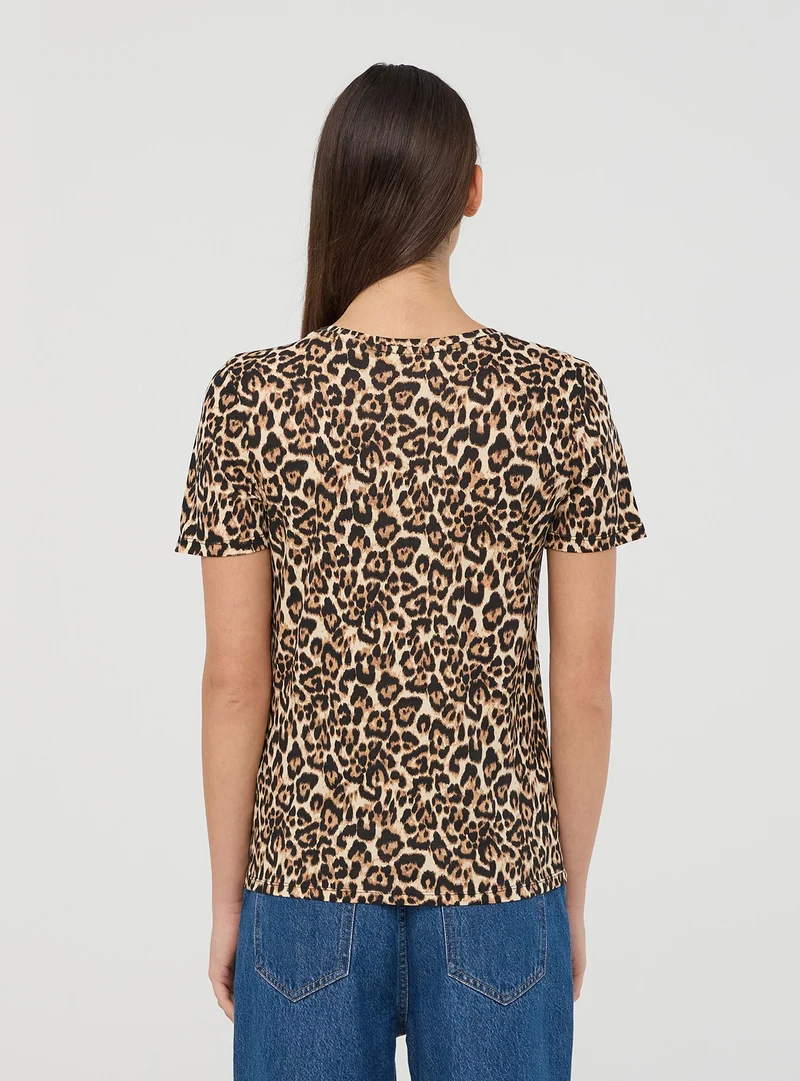 T-shirt animalier