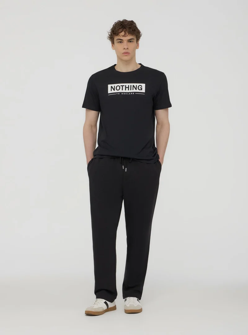 Pantaloni ginnici tinta unita