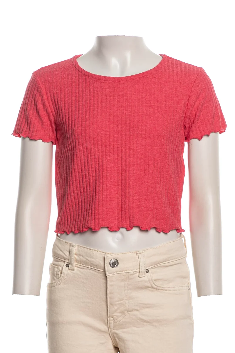 T Shirt Top Kids Only Nella Yunior Da Bambina Rosa Fragola