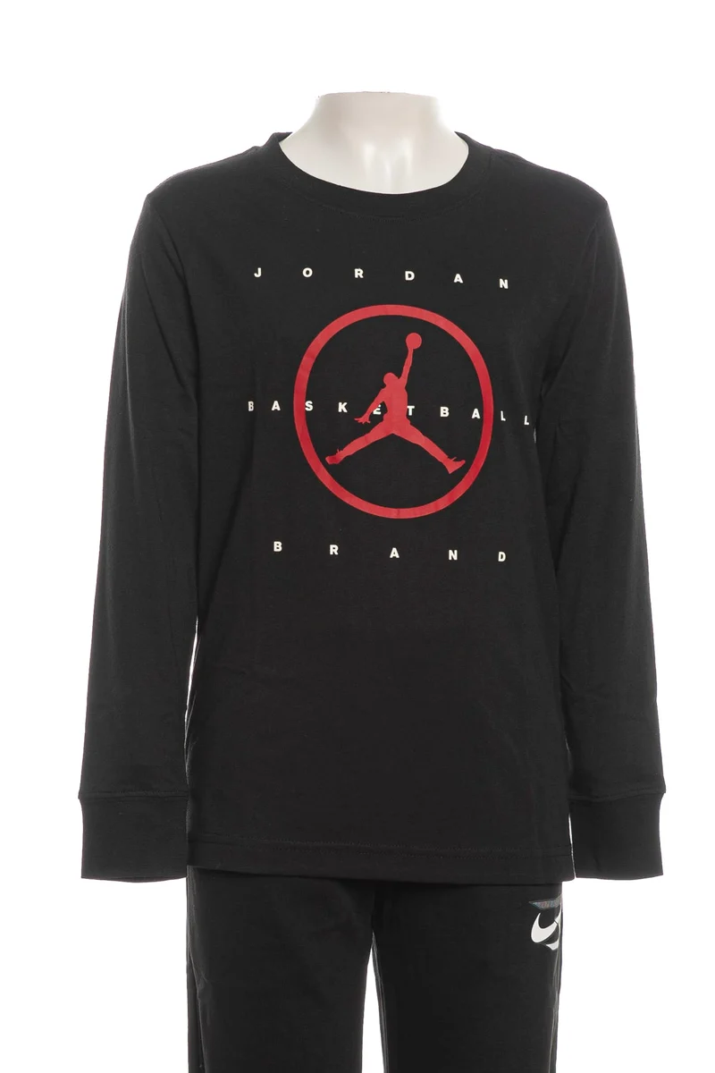 T-Shirt Jordan Flt Ess Jm Da Bambino Nera