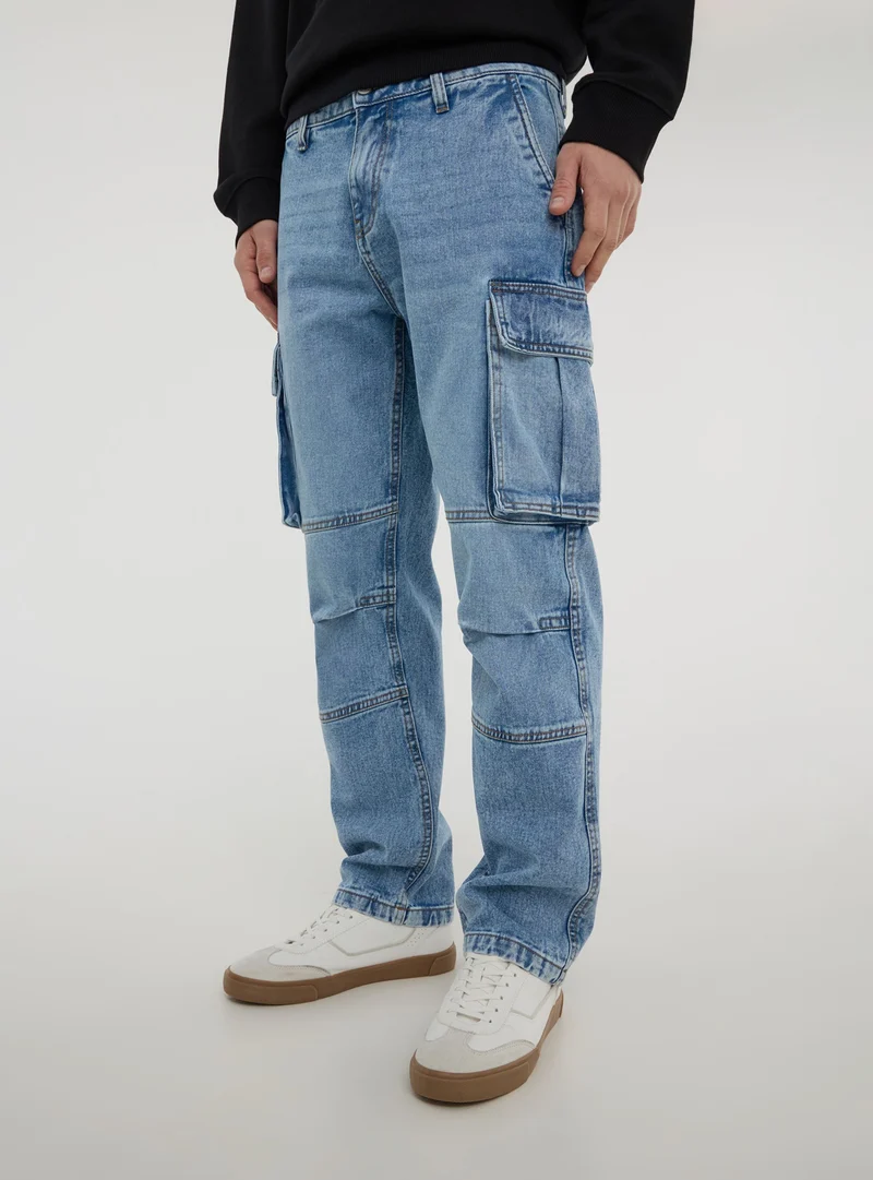Jeans over cargo