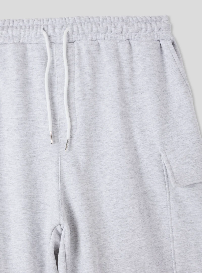 Pantaloncini baggy cargo con coulisse