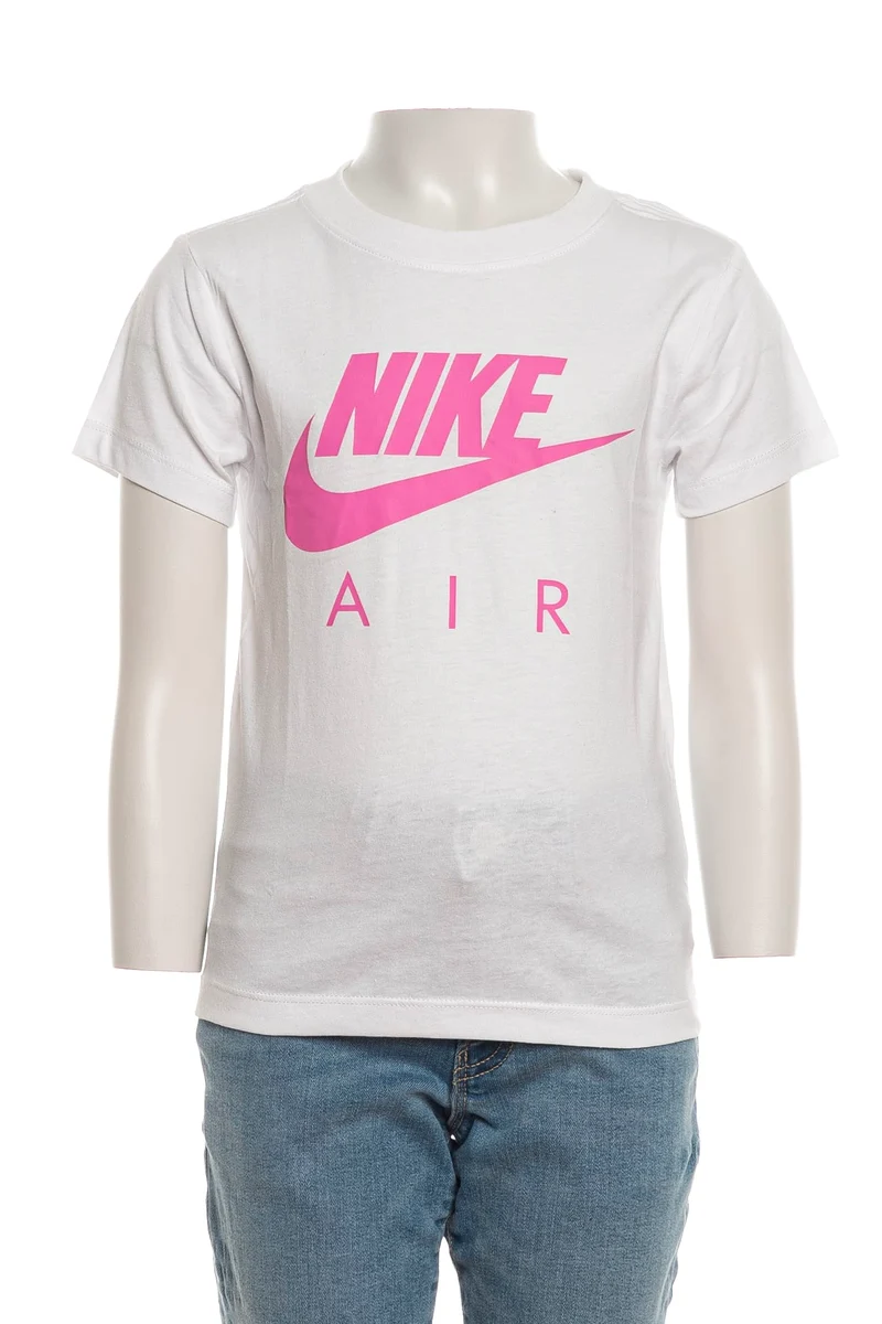 T Shirt Nike Air Da Bambina Bianca