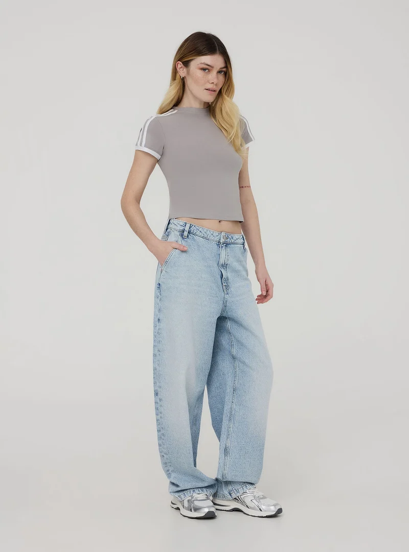 Jeans chiari baggy