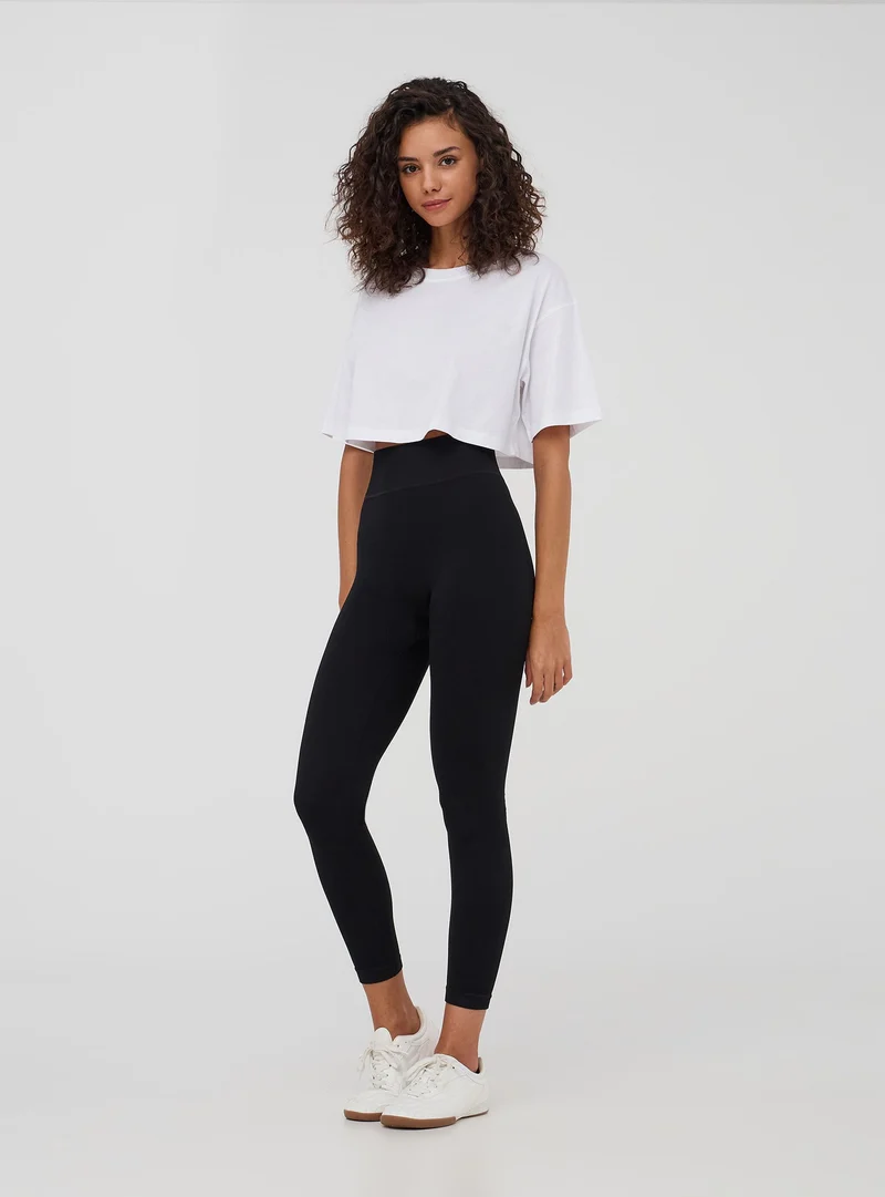 Leggings seamless tinta unita