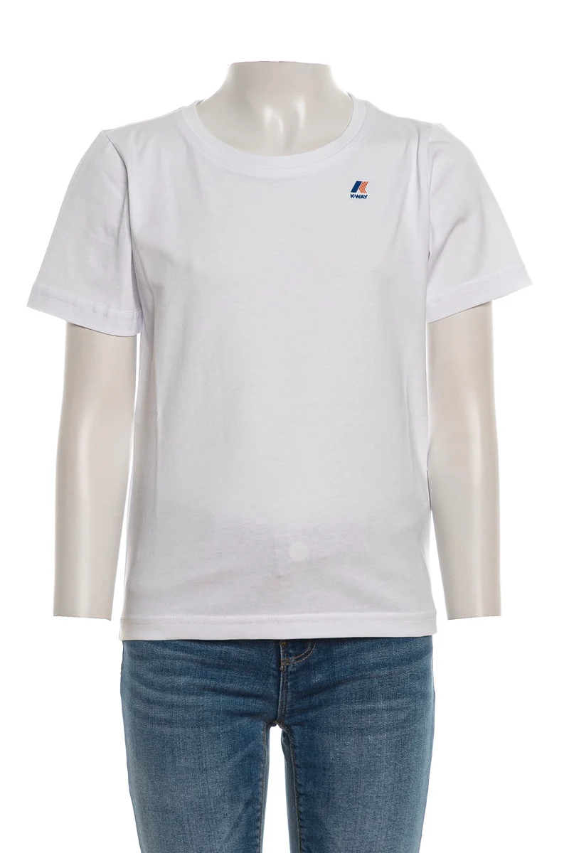 T Shirt K-Way Le Vrai 3.0 Edouard Da Bambino Bianca