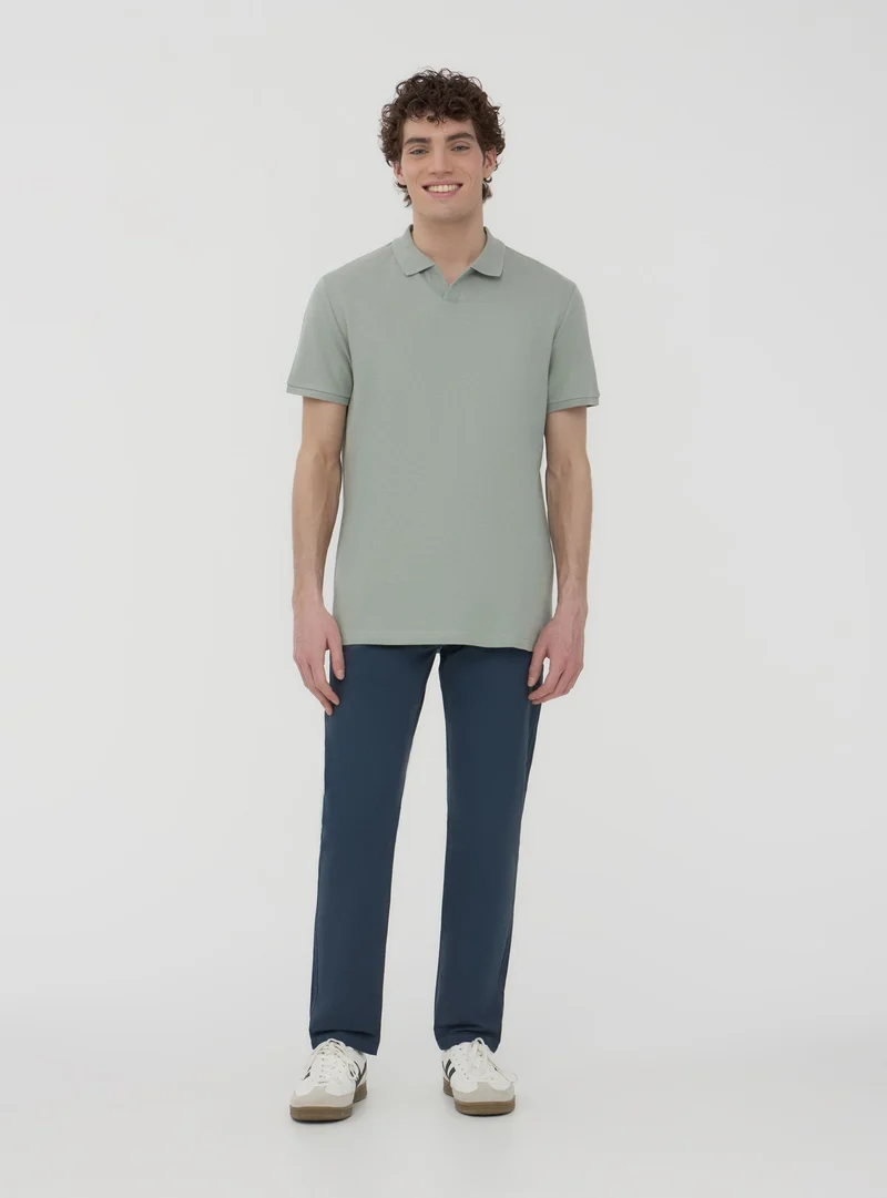 Polo basic tinta unita