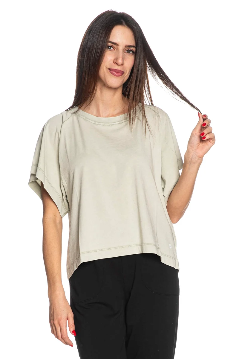 T Shirt Deha Blouse Da Donna Verde Tea