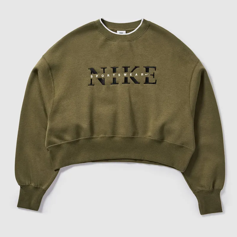 Felpa Nike Sportswear Donna Phoenix Fleece Crew