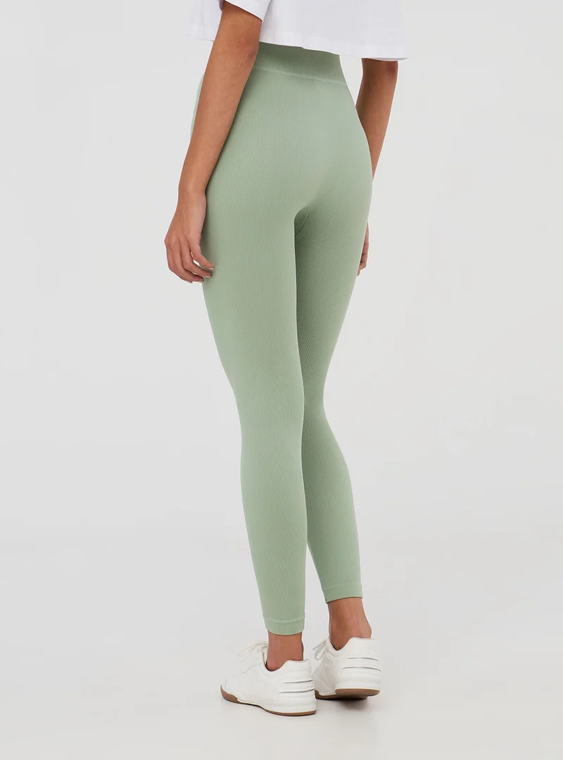 Leggings seamless tinta unita
